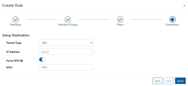 Profitap vTAP: Force MTU feature