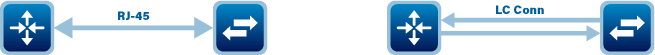 Copper and Fiber Network Link