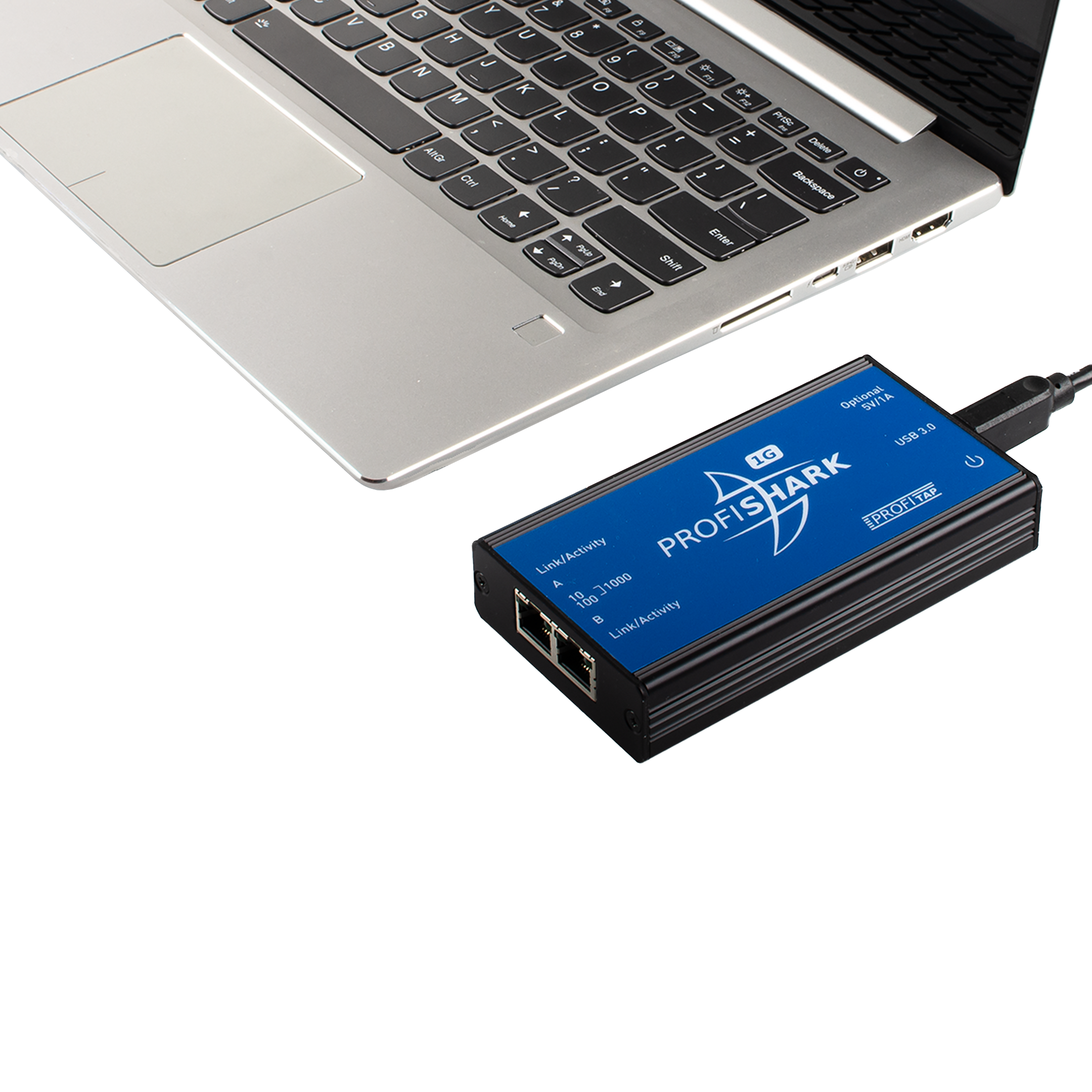 Why ProfiShark is used for packet capture, especially in TSN networks