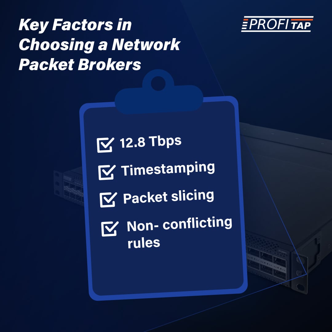 Key Factors in Choosing a Network Packet Broker